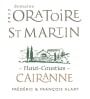 Dom. Oratoire St Martin Cairanne Haut-Coustias 2012 Front Label