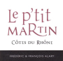 Dom. Oratoire St Martin Cotes du Rhone Le P'tit Martin Rouge 2013 Front Label