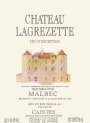 Chateau Lagrezette Cahors 2003 Front Label