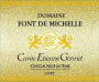 Domaine Font de Michelle Chateauneuf-du-Pape Cuvee Etienne Gonnet 2012 Front Label