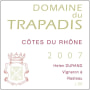 Domaine du Trapadis Cotes du Rhone 2007 Front Label