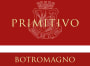 Botromagno Primitivo 2009 Front Label