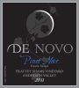 De Novo Wines Cuvee Aanya Frattey Shams Pinot Noir 2011 Front Label