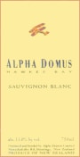 Alpha Domus Sauvignon Blanc 2004 Front Label