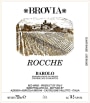 Brovia Rocche 2011 Front Label