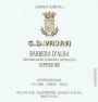 G.D. Vajra Barbera d'Alba Superiore 2012 Front Label