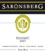 Saronsberg Seismic 2007 Front Label