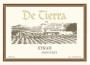 De Tierra Vineyard Syrah 2010 Front Label