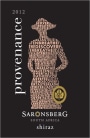 Saronsberg Provenance Shiraz 2012 Front Label