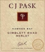 C.J. Pask Winery Gimblett Road Merlot 2009 Front Label