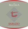 La Braccesca Sabazio Rosso di Montepulciano 2013 Front Label