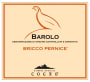 Elvio Cogno Barlolo Bricco Pernice 2008 Front Label