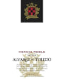 Vinos de Arganza Alvarez de Toledo Mencia Roble 2014 Front Label
