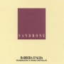 Sandrone Barbera d'Alba 2008 Front Label