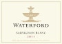 Waterford Sauvignon Blanc 2011 Front Label