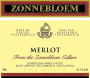 Zonnebloem Merlot 2011 Front Label
