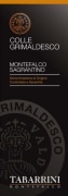 Tabarrini Sagrantino di Montefalco Grimaldesco 2010 Front Label