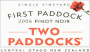 Two Paddocks The First Paddock Pinot Noir 2006 Front Label