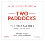 Two Paddocks The First Paddock Pinot Noir 2010 Front Label