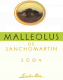 Emilio Moro Malleolus de Sanchomartin 2004 Front Label