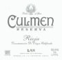 Bodegas Lan Culmen Reserva 2009 Front Label