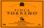 Finca Sobreno Toro Crianza 2009 Front Label