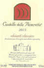 Castello della Paneretta Chianti Classico 2013 Front Label