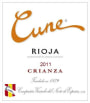 CVNE Rioja Crianza 2011 Front Label