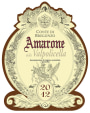 Conte di Bregonzo Amarone della Valpolicella 2012  Front Label