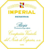 CVNE Imperial Reserva Rioja 2009 Front Label