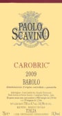 Paolo Scavino Barolo Carobric 2009 Front Label