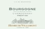 Henri de Villamont Bourgogne Prestige Chardonnay 2013 Front Label