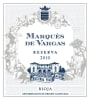 Marques de Vargas Rioja Reserva 2010 Front Label