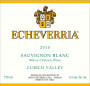 Echeverria Sauvignon Blanc 2010 Front Label