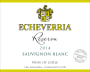 Echeverria Reserva Sauvignon Blanc 2014 Front Label