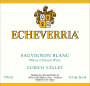 Echeverria Sauvignon Blanc 2014 Front Label