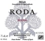 Bodegas Roda Reserva 2009 Front Label