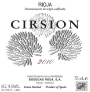Bodegas Roda Cirsion 2010 Front Label
