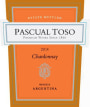 Pascual Toso Chardonnay 2014 Front Label