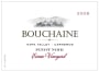 Bouchaine Estate Vineyard Pinot Noir 2008 Front Label