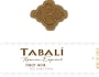 Tabali Especial Reserva Pinot Noir 2012 Front Label
