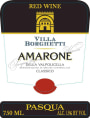 Pasqua Amarone della Valpolicella Classico Villa Borghetti 2006 Front Label