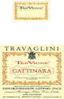 Travaglini Gattinara Tre Vigne 2001 Front Label