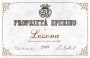 Proprieta Sperino Lessona 2009 Front Label