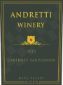 Andretti Cabernet Sauvignon 2013 Front Label