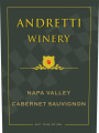 Andretti Cabernet Sauvignon 2011 Front Label