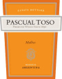 Pascual Toso Estate Malbec 2012 Front Label