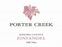 Porter Creek Sonoma County Old Vine Zinfandel 2011 Front Label