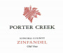 Porter Creek Sonoma County Old Vine Zinfandel 2008 Front Label