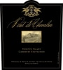 Pont de Chevalier Knights Valley Cabernet Sauvignon 2012 Front Label
